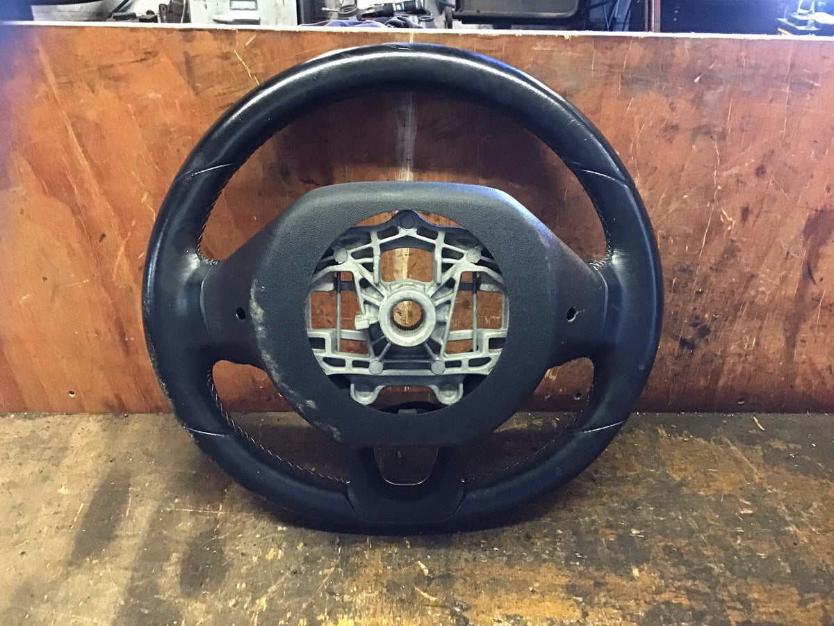 PEUGEOT 2008 MK1 DRIVER'S STEERING WHEEL LEATHER 98084115ZD 2012 20175