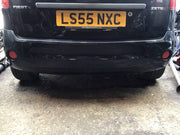 FORD FIESTA MK6 REAR BUMPER PANTHER BLACK FACE LIFT 2004 20071