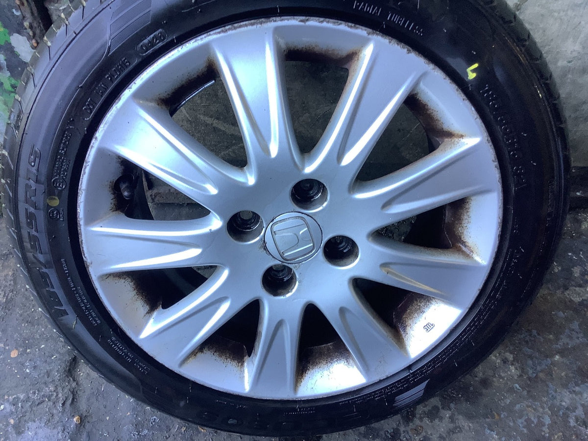 HONDA  JAZZ MK2 ALLOY WHEEL 15'' TYRE 185X55X15 SAA 560F 2002 20093