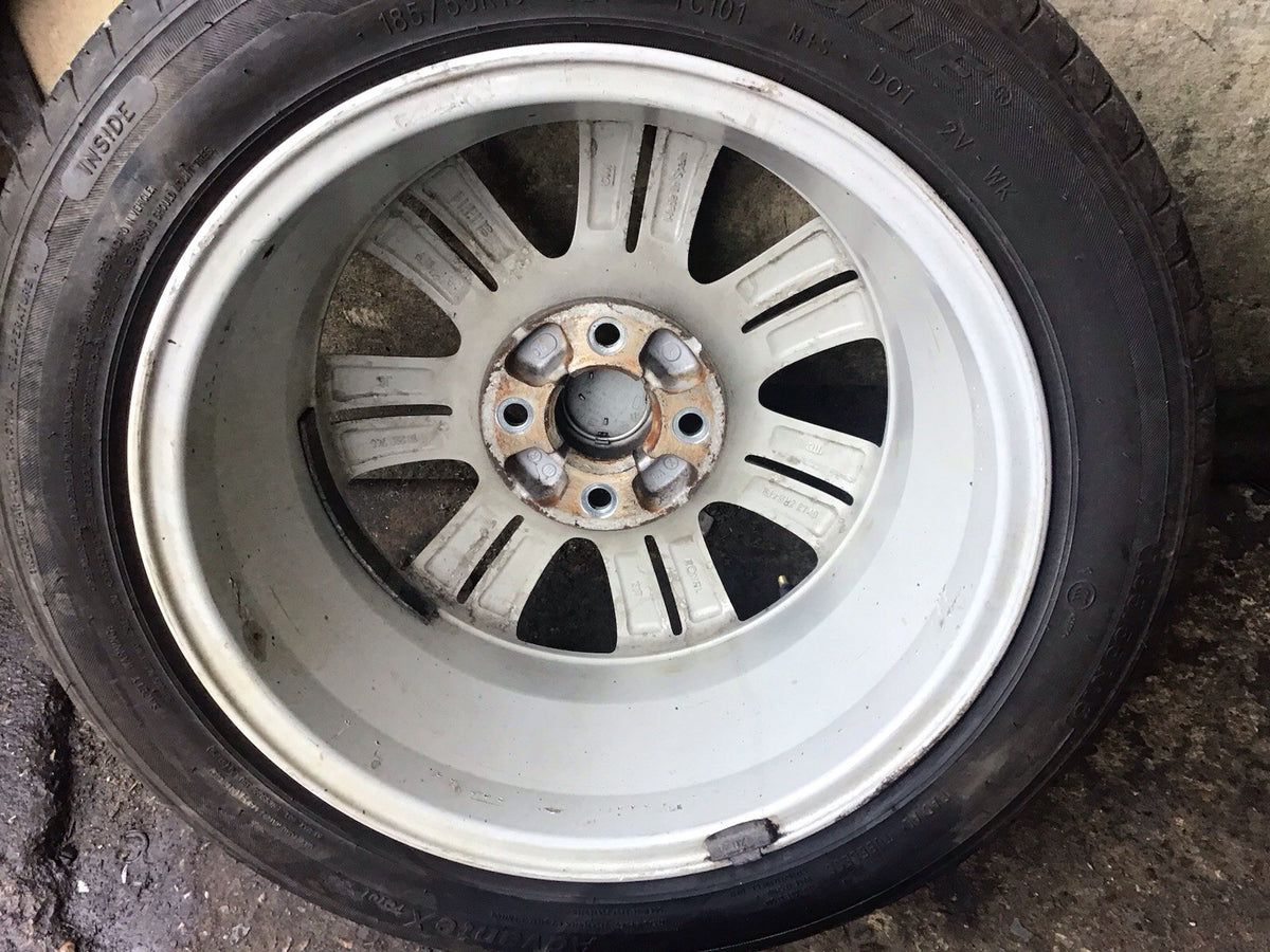 VAUXHALL CORSA C ALLOY WHEEL 15'' TYRE 185X55X15 13226744 2006 20148