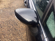 FORD FIESTA MK7 DRIVER'S  SIDE O/S DOOR MIRROR PANTHER BLACK METALLIC 2009 20120