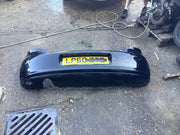 VOLKSWAGEN POLO 6R REAR BUMPER BLACK PEARL LC9X 2009 20151