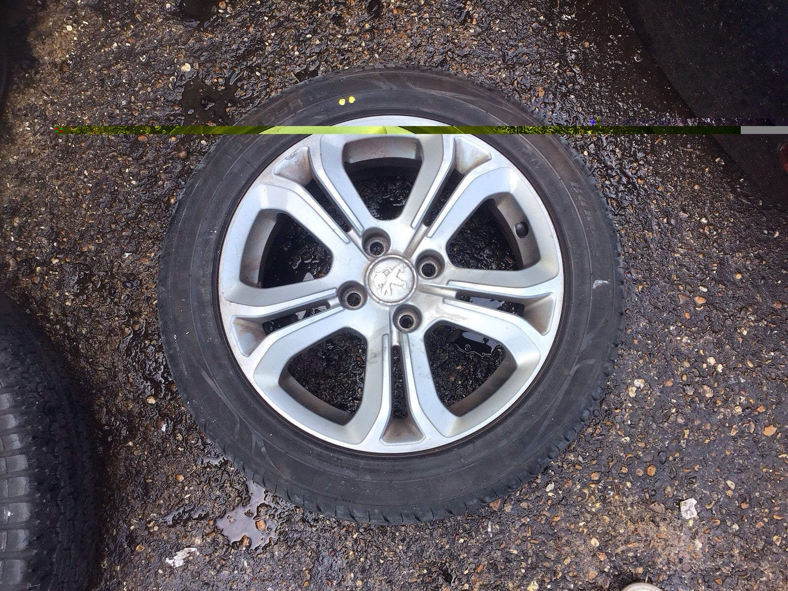 PEUGEOT 208 MK1 ALLOY WHEEL 16'' 9673773677 TYRE 195X65R16 2012 20181
