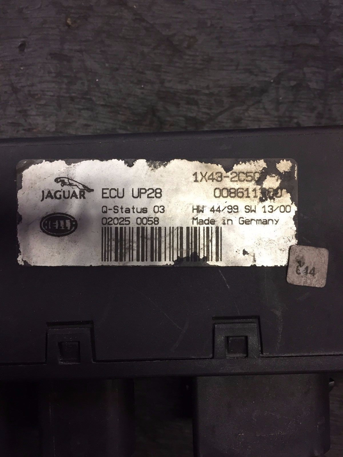 JAGUAR X TYPE Q STATUS ECU MODULE 1X43 2C507 AB UP281