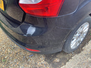 FORD FOCUS MK3 REAR BUMPER PANTHER BLACK  METALLIC HATCHBACK 2011 20189