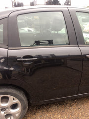 CITROEN C3 DRIVERS SIDE O/S REAR DOOR IN NOIR OBSIDIAN CODE EXLD 5 DOOR 09 20160