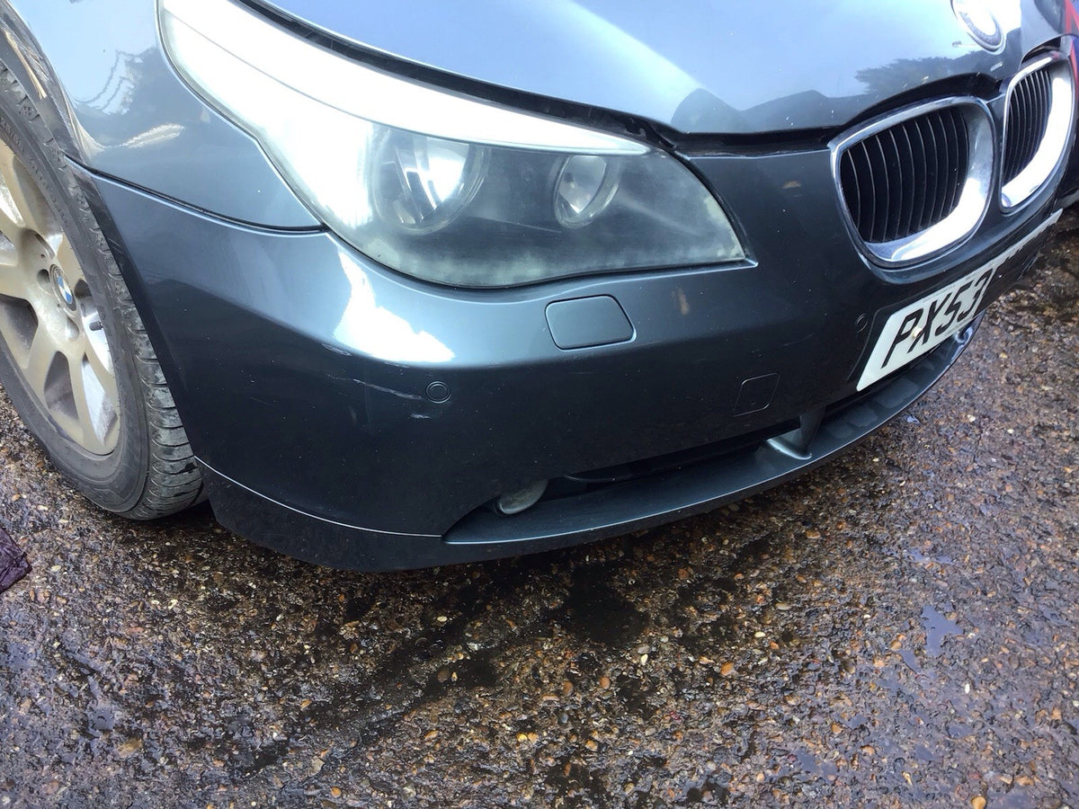 BMW 525 E60 FRONT BUMPER  TITAN GREY METALLIC PAINT CODE 892 2002 20073