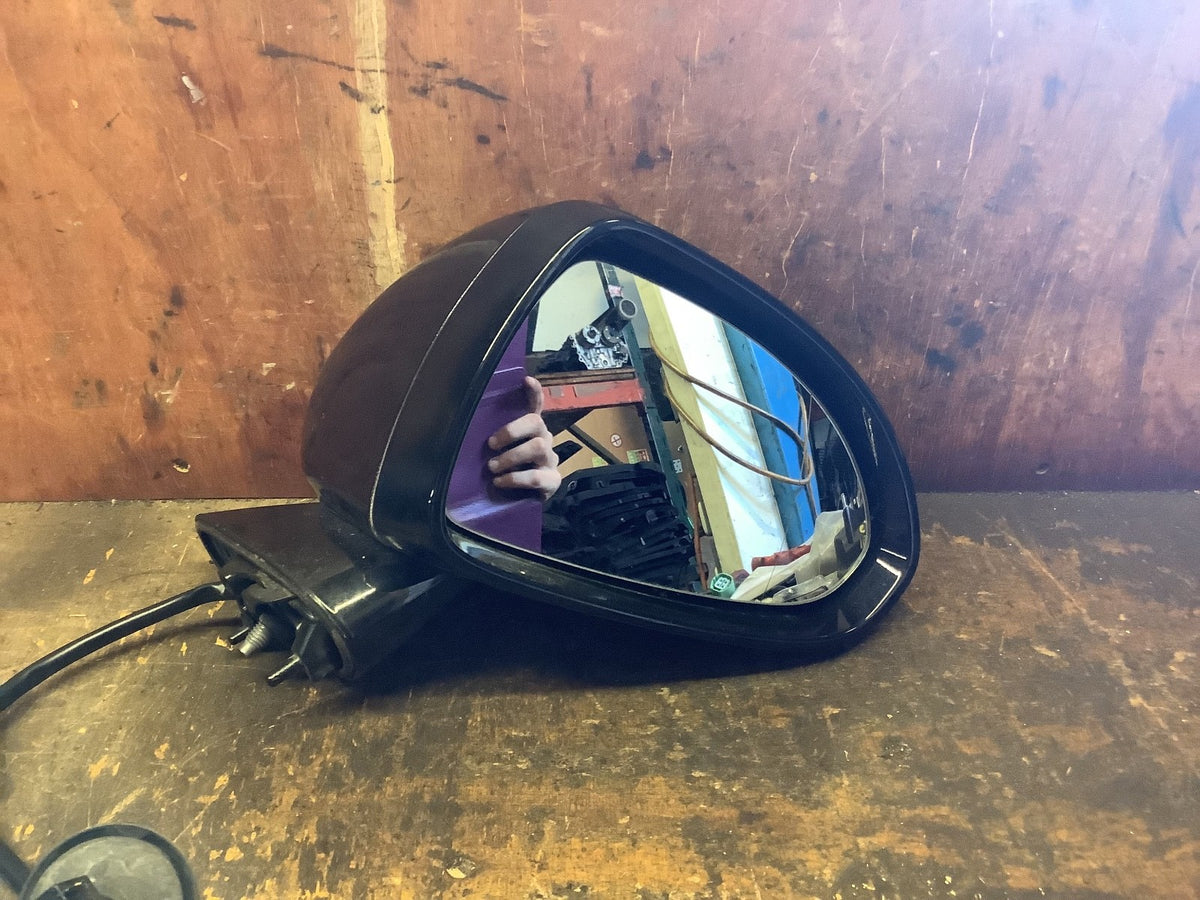 VAUXHALL CORSA D DRIVERS SIDE O/S WING MIRROR BLACK SAPPHIRE Z20R 2006 20145