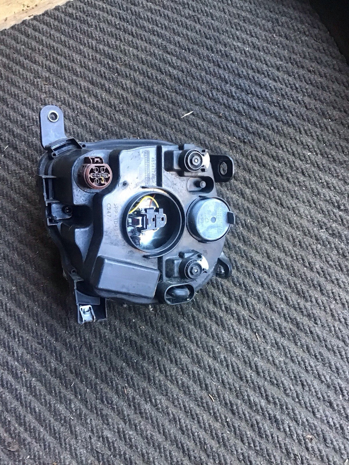 FIAT 500 MK2 DRIVER'S SIDE HEADLIGHT 45540748DX 2008 20158