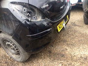 VAUXHALL CORSA D REAR BUMPER BLACK SAPPHIRE Z20R 2006 20108