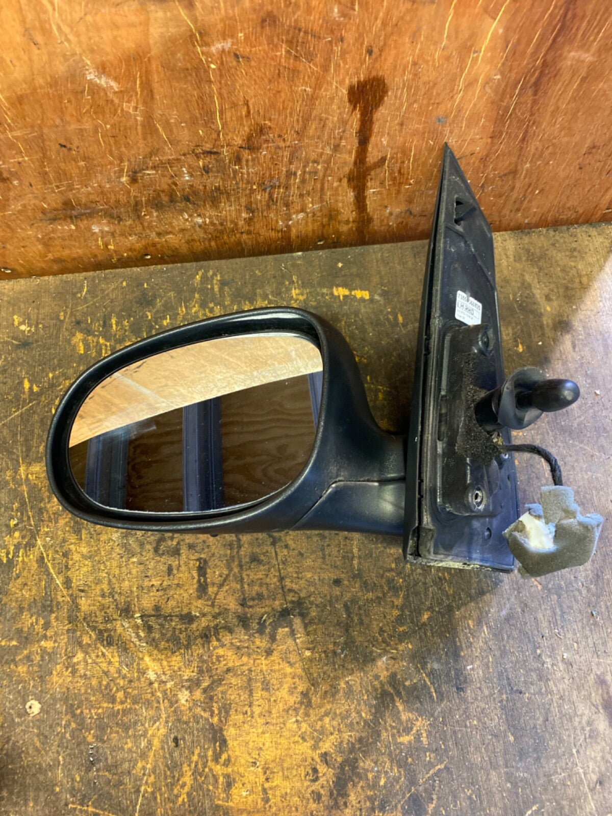 FORD KA PASSENGER'S SIDE N/S DOOR MIRROR BLACK  MANUAL 2008 20162