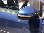 VOLKSWAGEN TOURAN DRIVER'S SIDE O/S DOOR MIRROR PACIFIC BLUE LA5J 2010 20154