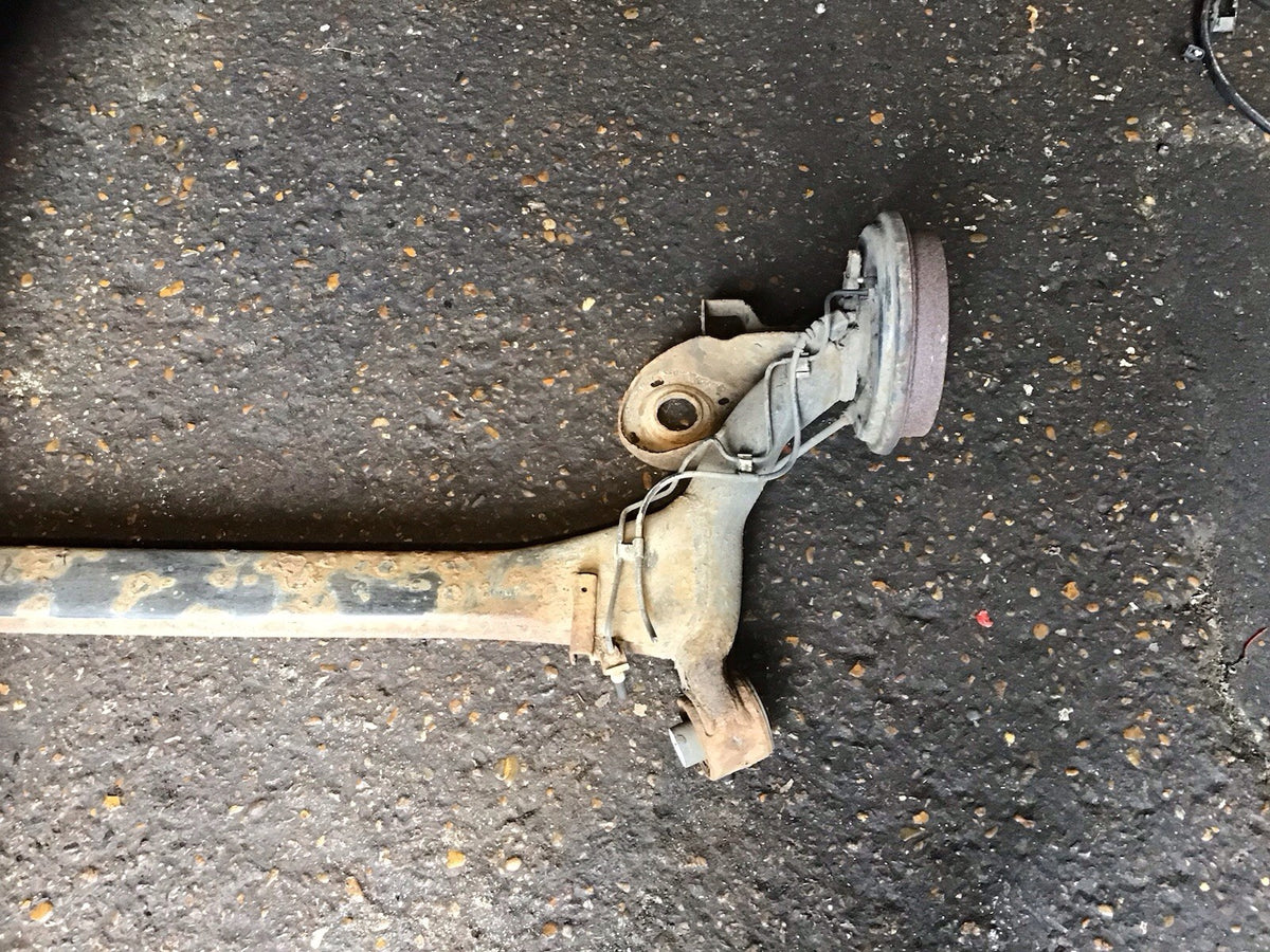 VOLKSWAGEN POLO 6R REAR AXLE DRUM BRAKES ABS 2009 20175
