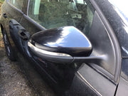 VOLKSWAGEN GOLF MK6 DRIVER'S SIDE MIRROR DEEP BLACK LC9X 2009 20123