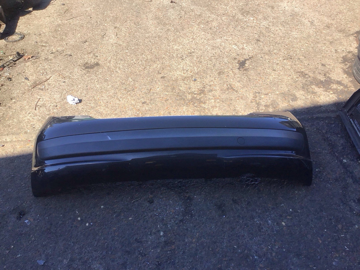 PEUGEOT 207 REAR BUMPER  OBSIDIAN BLACK EXL 2006 20120