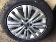 VAUXHALL CORSA D ALLOY WHEEL 16'' 195X55X16 0P058 2006 20142