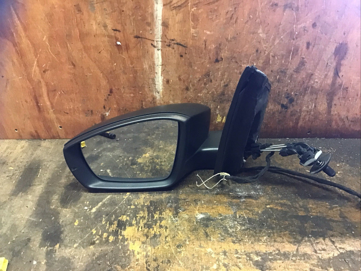 VOLKSWAGEN POLO 6R  PASSENGER'S SIDE MIRROR BLACK 6R2857501AG  2009 20151