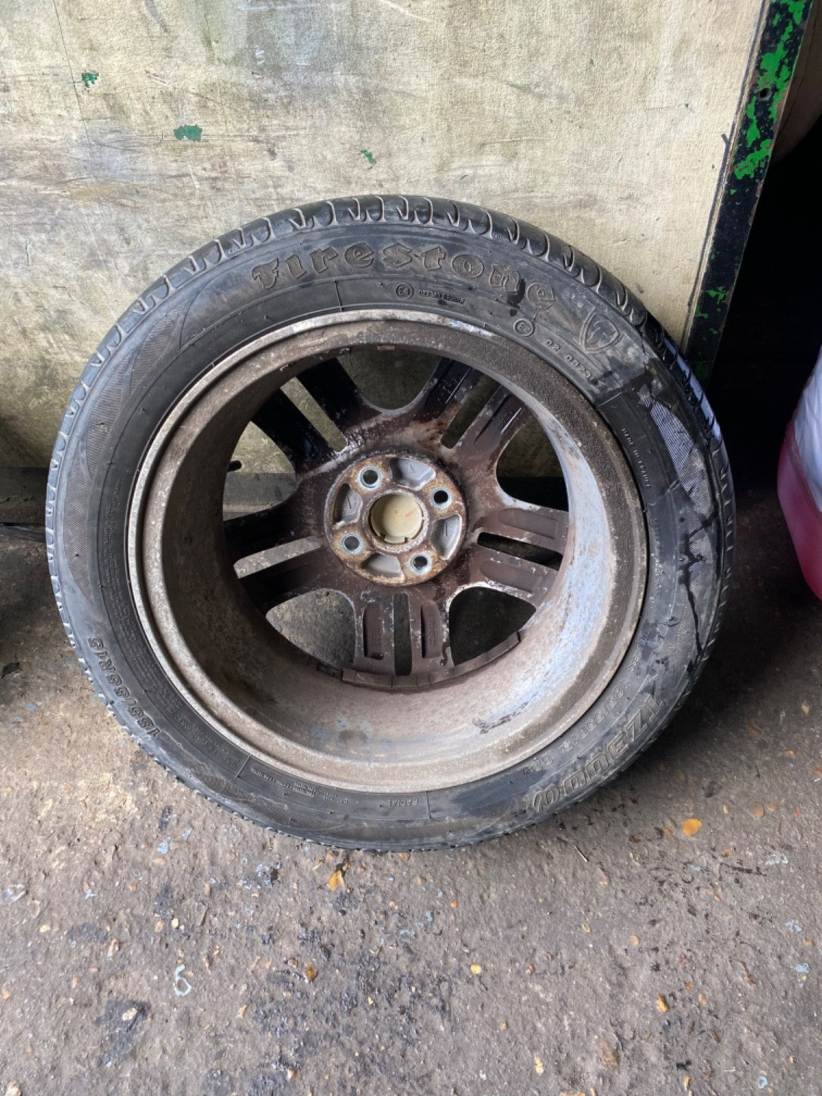 HONDA  JAZZ MK2  ALLOY WHEEL 15'' TYRE 185X55X15 SAA 560C 2002 20087