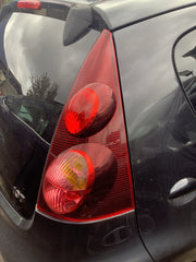 PEUGEOT 107 DRIVER'S SIDE O/S REAR LIGHT DARK TINT 2012 20142