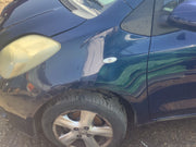 TOYOTA YARIS MK2 PASSENGER'S SIDE N/S WING PANEL LEXUS DARK BLUE 3 DOOR 06 20112