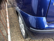 VAUXHALL CORSA C REAR BUMPER IN ULTRABLAU Z21B 2001 20066
