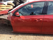 VOLKSWAGEN GOLF MK6 PASSENGERS SIDE N/S FRONT DOOR AMARYLLIS RED LA3S 09 20123