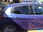 PEUGEOT 208 DRIVERS SIDE REAR  DOOR  VIRTUAL BLUE KUC  5 DOOR MODEL 2012 20180