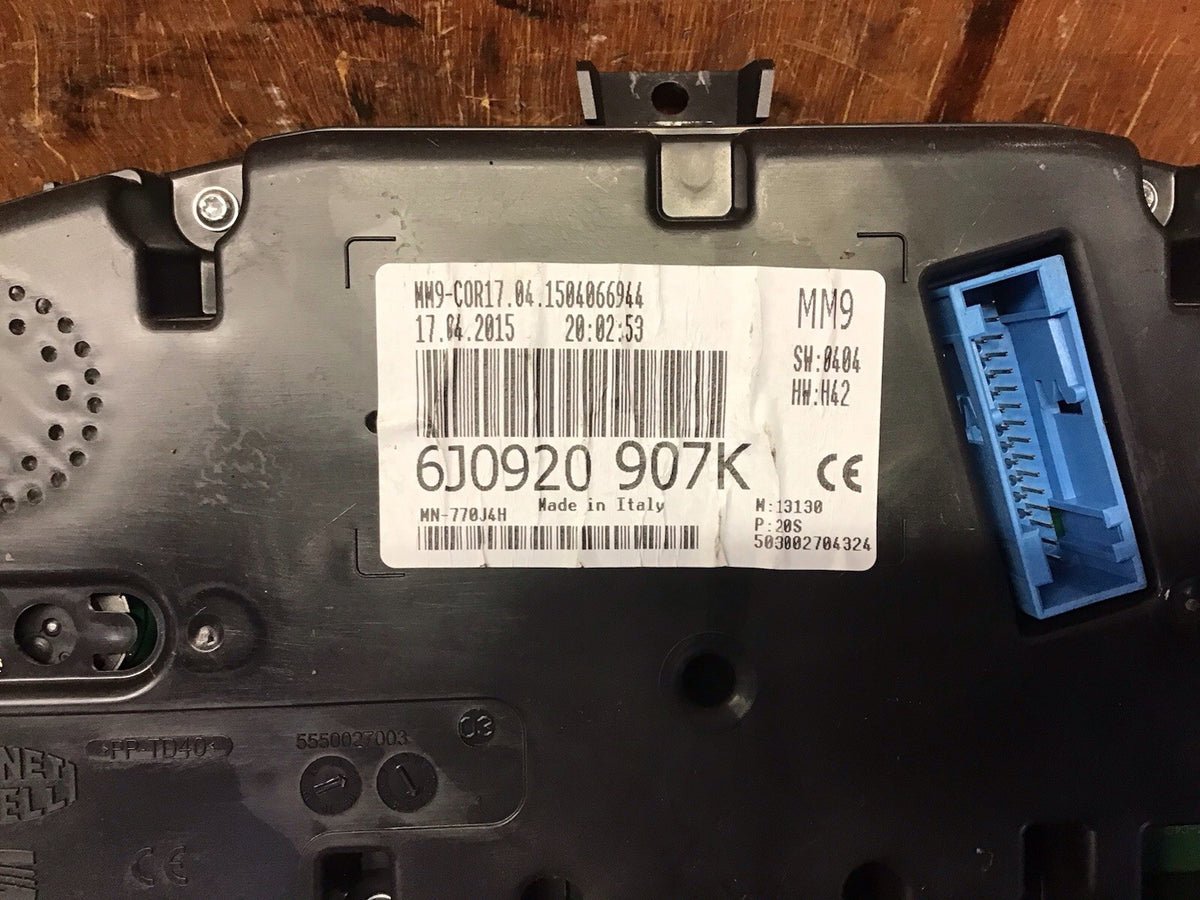 SEAT IBIZA 6J 1.4 PETROL ECU KIT 03C906014FB CGGB 2012 201710