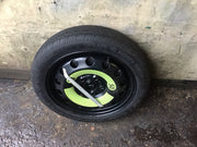 VOLKSWAGEN GOLF MK7 SPARE WHEEL 16'' STEEL RIM TYRE 125X70X16 2160927 2009 20200