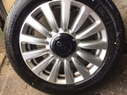 FIAT 500L  MK1 ALLOY WHEEL 16''  WITH TYRE 205X55X16 735585995 2013 20173