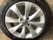 VAUXHALL CORSA D ALLOY WHEEL 16'' AND TYRE 195X55X16 13374019 2006 20144