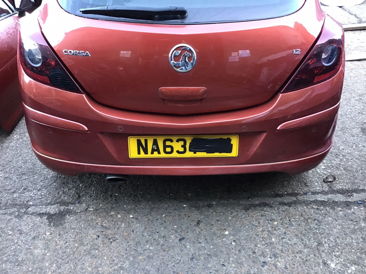 VAUXHALL CORSA D TAILGATE CHILLI ORANGE METALLIC Z50K 3 DOOR MODEL 2006 20142