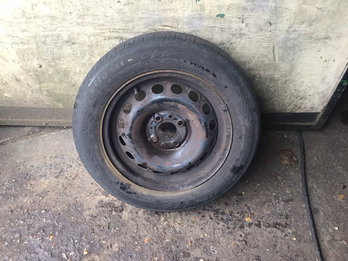 FIAT 500 FORD KA SPARE WHEEL 14'' STEEL RIM TYRE 175X65X14 2009 20210