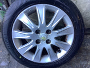 HONDA  JAZZ MK2 ALLOY WHEEL 15'' TYRE 185X55X15 SAA 560F 2002 20093