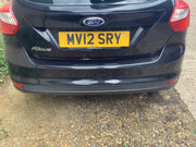 FORD FOCUS MK3 REAR BUMPER PANTHER BLACK  METALLIC HATCHBACK 2011 20181