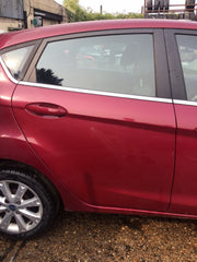 FORD FIESTA MK7 DRIVER'S SIDE O/S REAR DOOR M9 HOT MAGENTA 2008 20170
