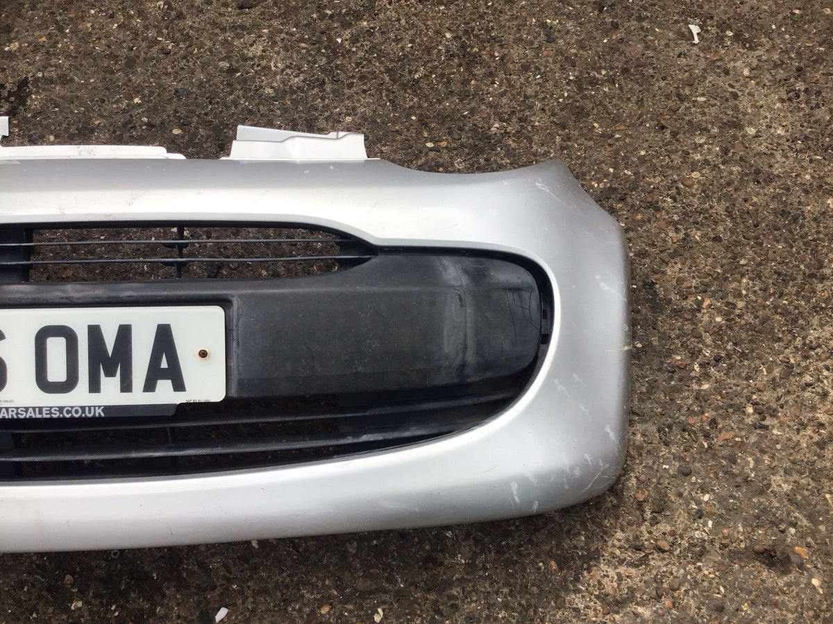 PEUGEOT 107 CITROEN C1 FRONT BUMPER  SILVER METALLIC KTB  2005 20118