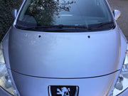 PEUGEOT 207 BONNET SILVER METALLIC PAINT CODE EZR 2006-20128