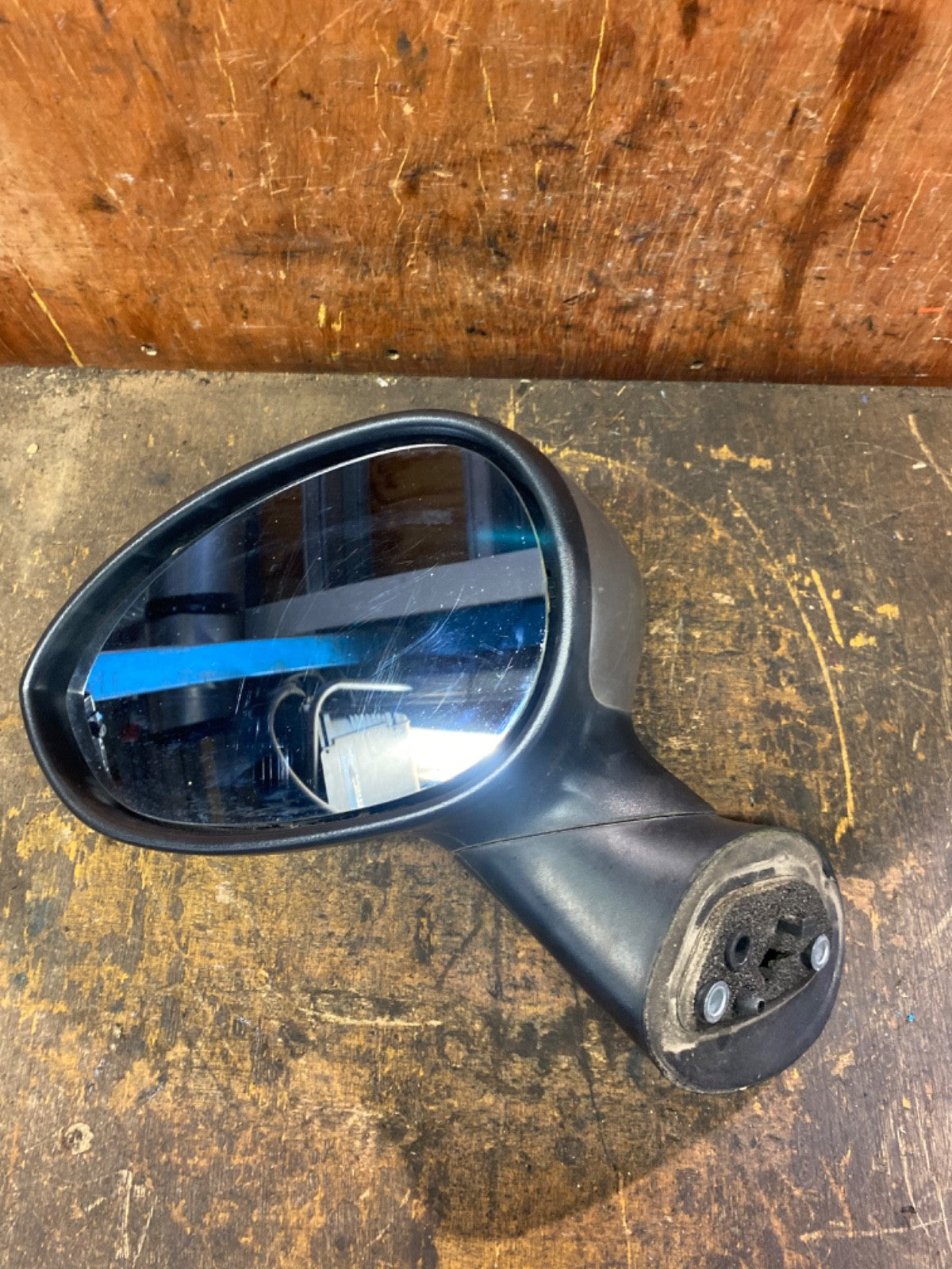 FIAT 500 PASSENGER'S SIDE N/S DOOR MIRROR PAINT CROME  2009 20166