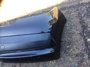 PEUGEOT 207 REAR BUMPER  OBSIDIAN BLACK EXL 2006 20123