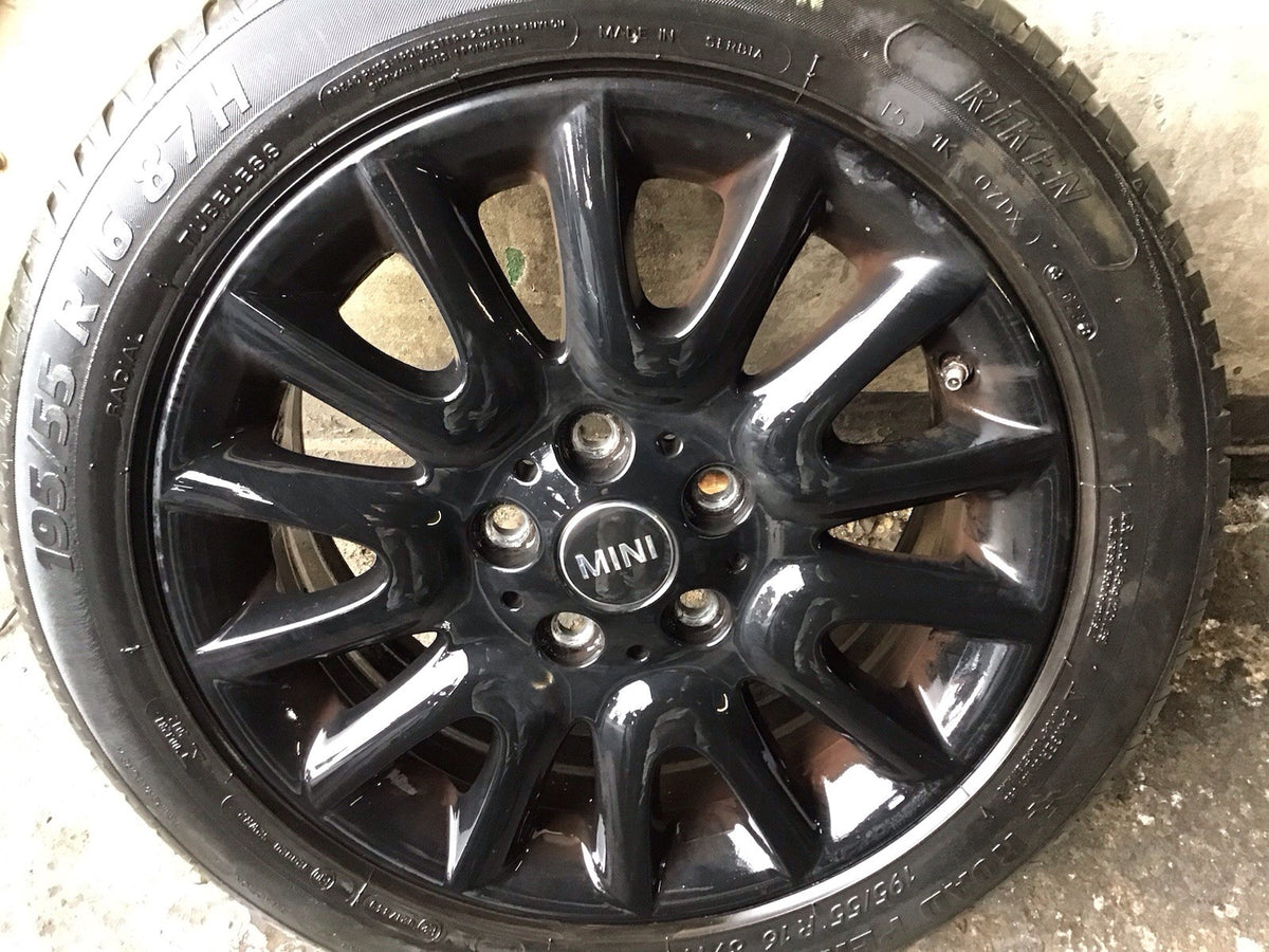 MINI COOPER F56 ALLOY WHEEL 16'' AND TYRE 195X55X16 6855106 2014 20183