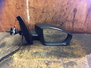 VOLKSWAGEN POLO 6R DRIVER'S SIDE MIRROR BLACK 6R2857508Q  2009 20154