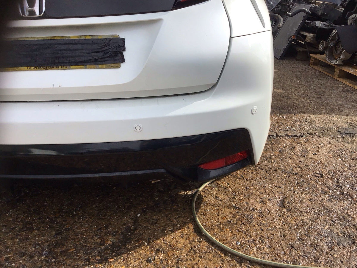 HONDA CIVIC MK9 REAR BUMPER IN WHITE ORCHID NH788P 2012 20174