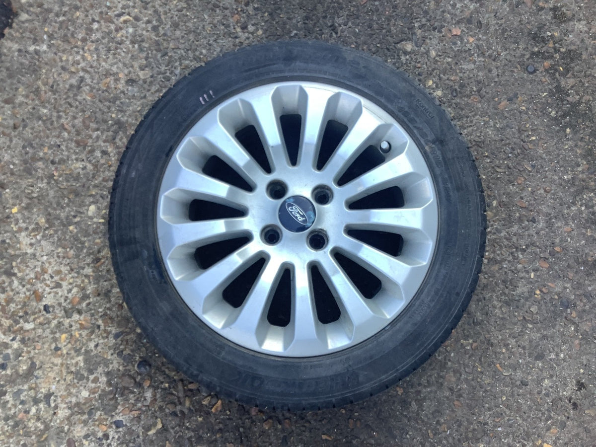 FORD KA MK2 ALLOY WHEEL 15'' TYRE 195X50X15 9S5J 1007 BA 2009 20150