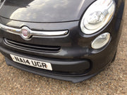 FIAT 500L FRONT BUMPER IN GREY METALLIC PAINT CODE 609/B COMPLETE 2013 20187