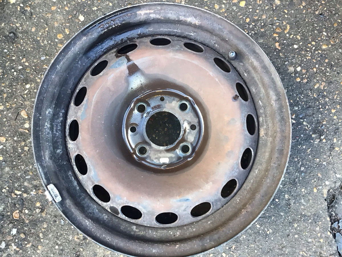 FIAT 500 FORD KA MK2 SPARE WHEEL 14'' STEEL RIM 2008 20153