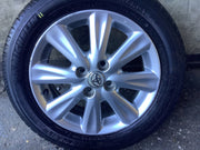 TOYOTA YARIS MK2 ALLOY WHEEL 15'' TYRE 185X60X15 42611 0D240 2006 20113