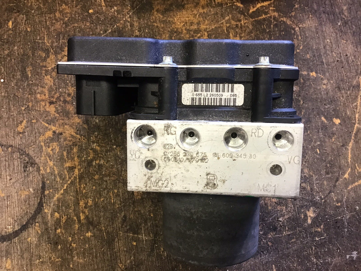 CITROEN C4 ABS PUMP MODULE 2.0 DIESEL 9660934580 0265230675  2007 20127