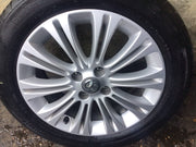 VAUXHALL CORSA ALLOY WHEEL 16'' 13298019 AND TYRE 195X55X16 2006 20144