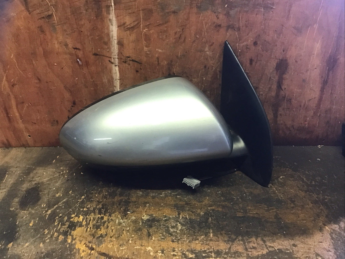 NISSAN QASHQAI J10 DRIVER'S SIDE DOOR MIRROR IN CHROME SILVER  2006 20144